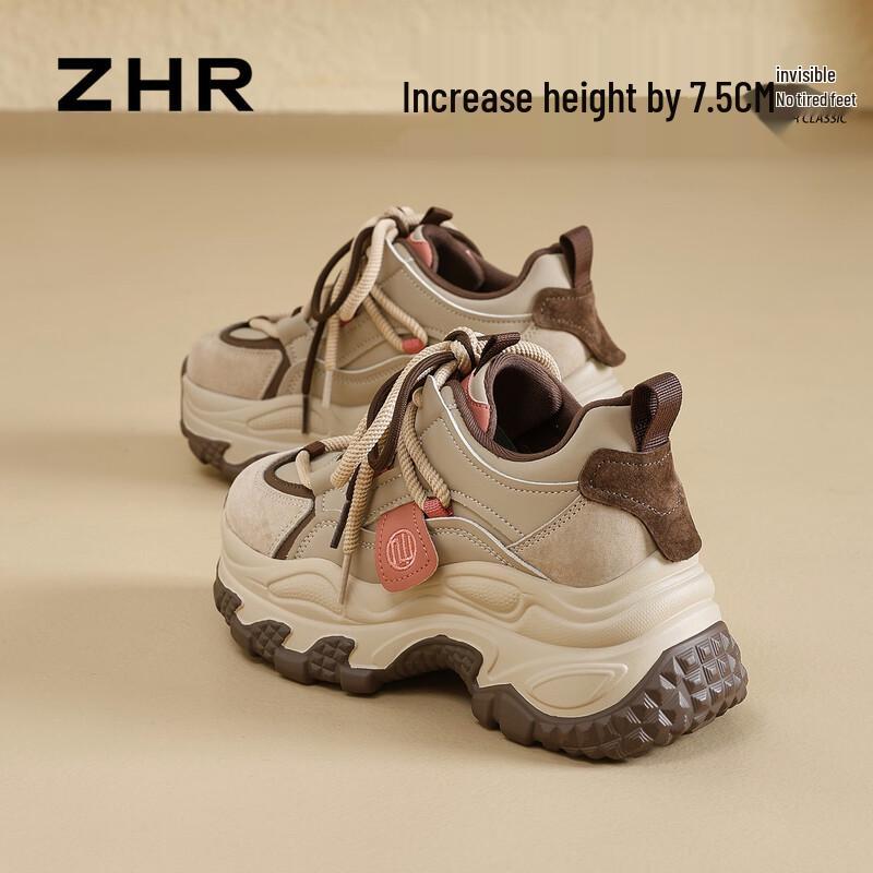 ZHR Women s Chunky Platform Sneakers 35