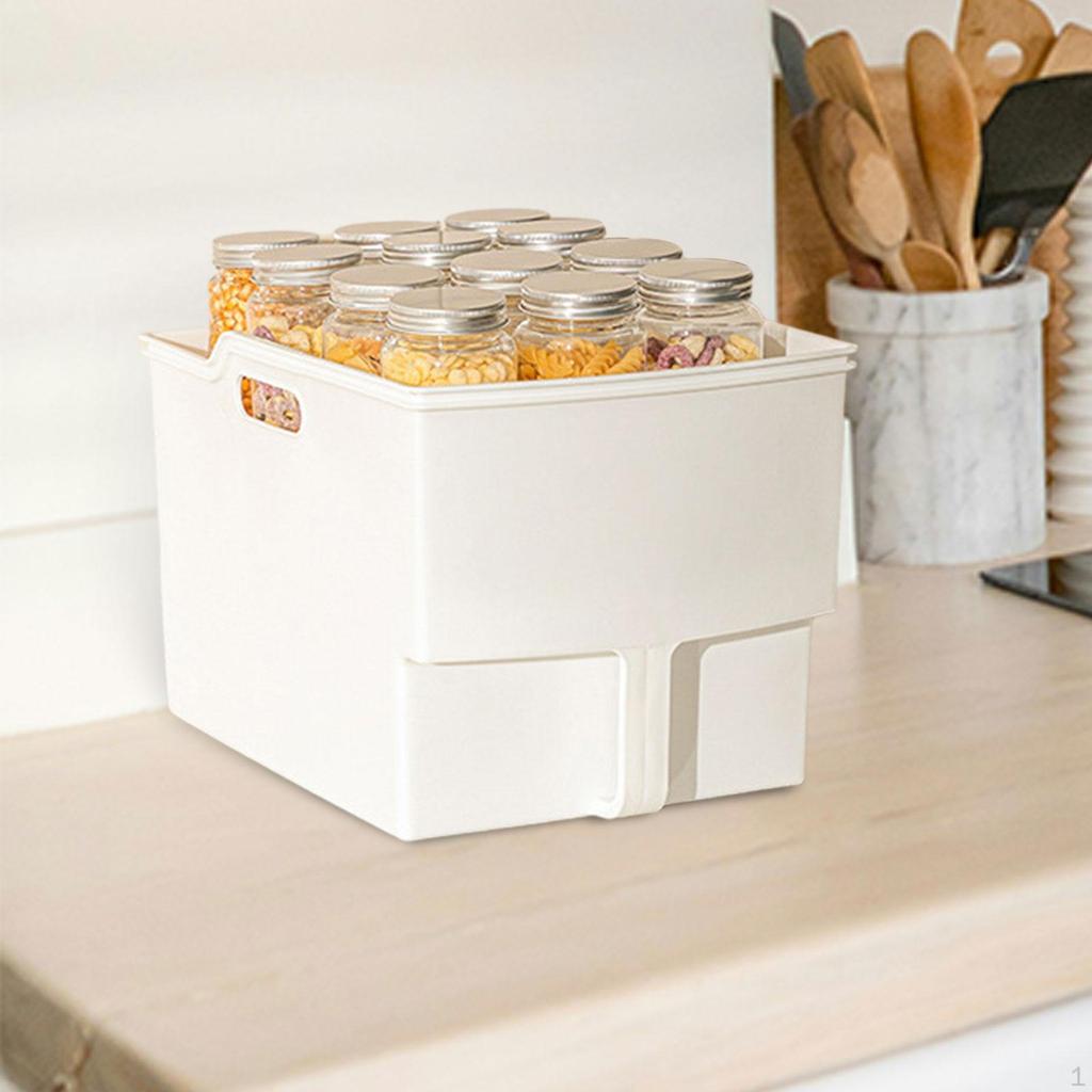 Kitchen Organizer Bin Storage Box Organizing Pantry Organization Household Freezer