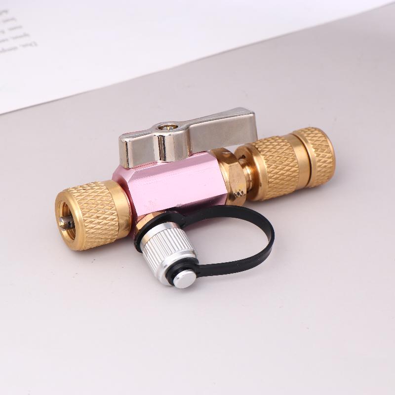 

1pc Valve Core Removal Tool Precision Valve Maintenance Tools O-ring Seal 5/16 Female Flare 1/4 Male Flare Connection