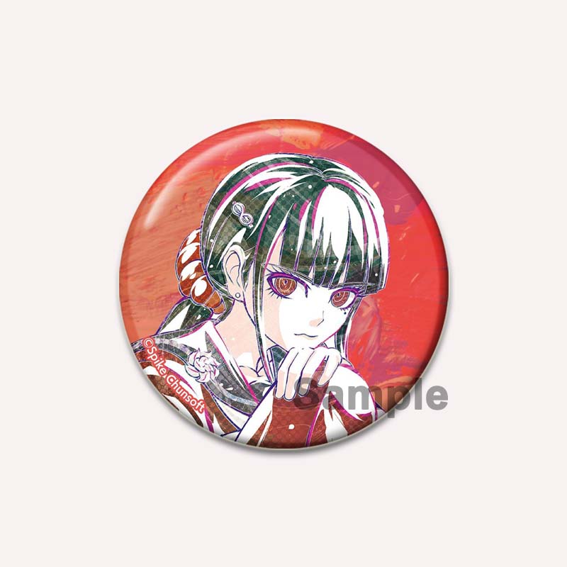 32/44/58MM Inferenz Abenteuer Spiel Anime Broschen Danganronpa HD Print Abzeichen Rucksack Kragen Cartoon Revers Pins Schmuck Geschenke Zubehör