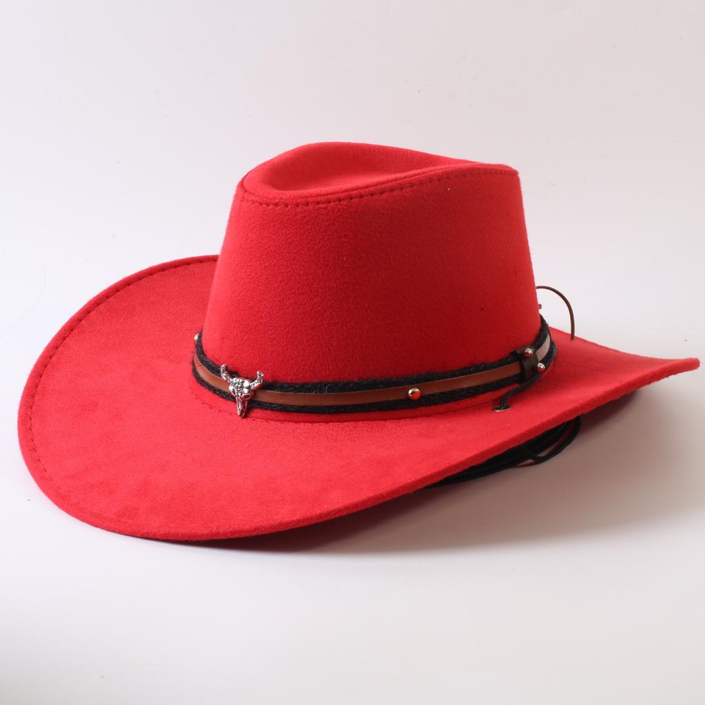 Popolare cappello western da cowboy a tesa larga classico europeo e americano per uomo e donna moda outdoor cappello da cowboy anti-sole cappello jazz