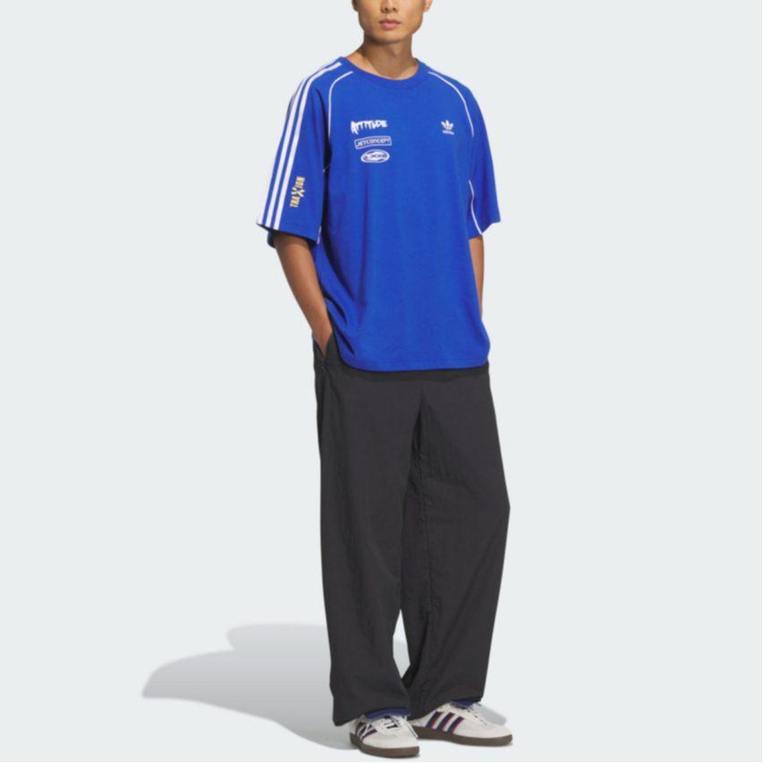 Adidas Originals ADICOLOR MOTORCORE T SHIRT T Shirt Men's Royal Blue JL8421