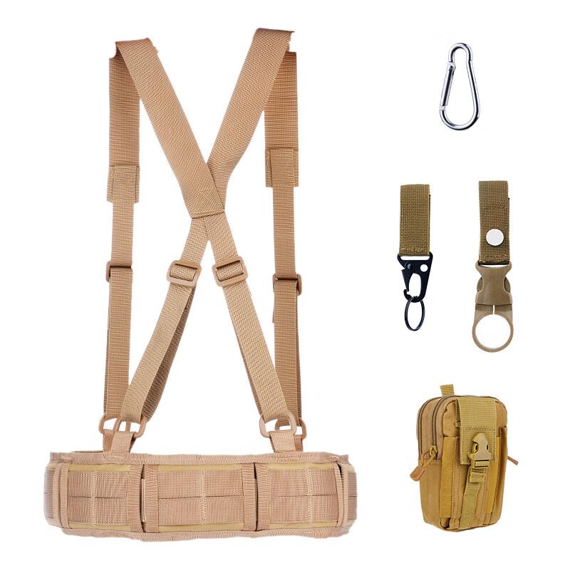 Bingyue Tactical Training Nylon Belt with Thickened Waist Pad