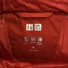 UNIQLO seamless Down jacket M Orange series Men's Used