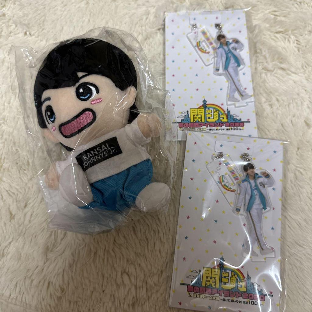 [USED] Takuya Nishimura Lil Kansai Chibi Plush Toy Acrylic Stand Acrylic Keychain