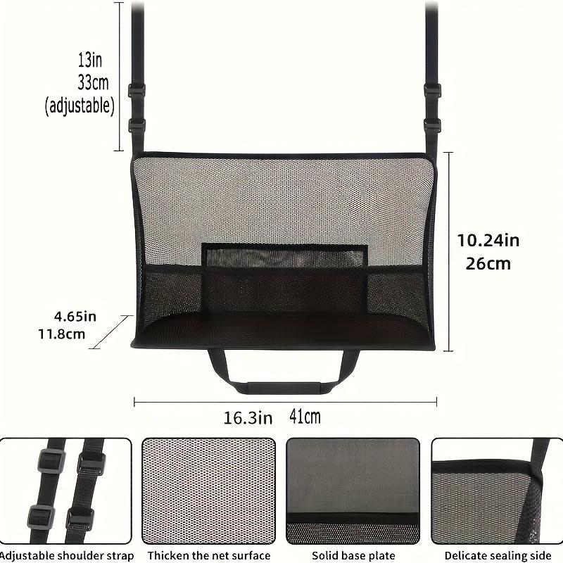 Universal Car Seat Backrest Storage Bag, Large Capacity Pocket Storage Bag, Suitable for Item Bags, Water Bottles, Tissues