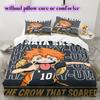 Haikyu Cool Printed Anime Duvet Cover Bedding Set 3 Piece Cartoon Quilt Cover Pillowcases Bedroom Decor Collection_LIAN