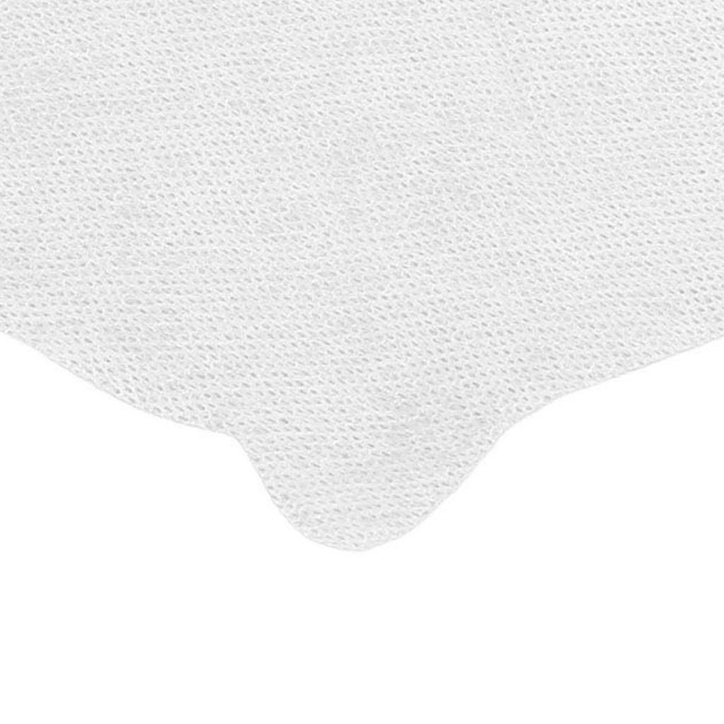 100 Pcs Kids Pre Cut Face Paper Sheets Disposable Wet Compress Cotton Ghost Face Facial Paper Sheet for Baby 15.5 X 14cm