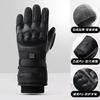 Electric Heated Gloves Men'S Tactical Motorcycle Gloves Touchscreen 3-Second Heating 3-Level Temperature Control Winter Cycling Set