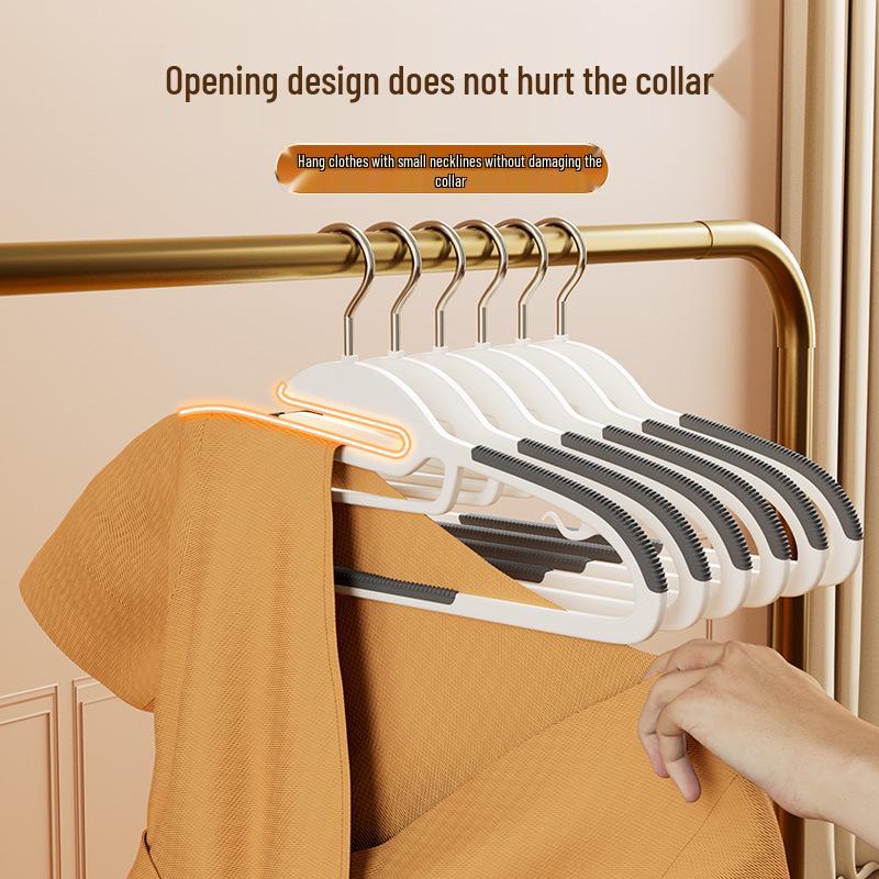 Non-Slip Traceless Anti-Slip Hanger for Clothes Drying and Organizing