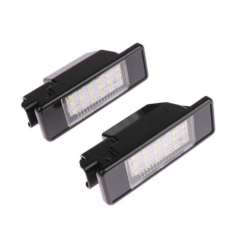1/2 ks pro 106 1007 207 307 308 3008 406 407 508 607 a C2 C3 C4 C5 C6 C8 DS3 LED světlo SPZ