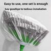 Lazy Person's Disposable Broom Cover, Non-woven Fabric, Household Broom Cover, Fabric Head Cover, Hair and Debris Can Be Cleaned with Just One Stick