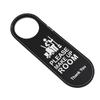 Door Sign Black Hang On Door Or Wall Leather Many Occasions