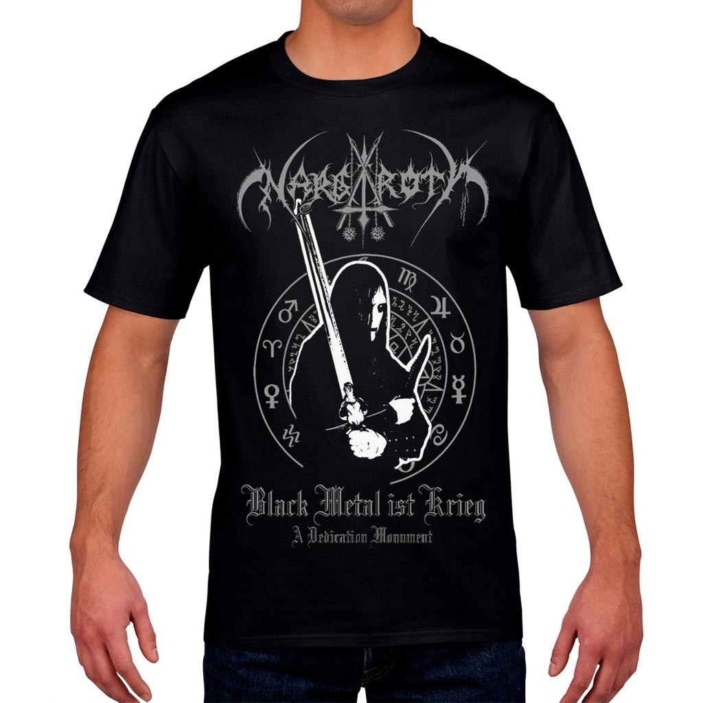 Nargaroth T-Shirt Black Metal Ist Krieg 2001 Black Metal Metalheads Style Summer  Mens Women Top Tee Streetwear Casual Y2k
