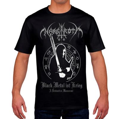 Nargaroth T-Shirt Black Metal Ist Krieg 2001 Black Metal Metalheads Style Summer  Mens Women Top Tee Streetwear Casual Y2k