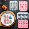 Halloween Ghost Silicone Mold Non-Stick Food Grade DIY Baking Multi-hole For Chocolate Jelly, Ice Mold Cookies Cake Decoration