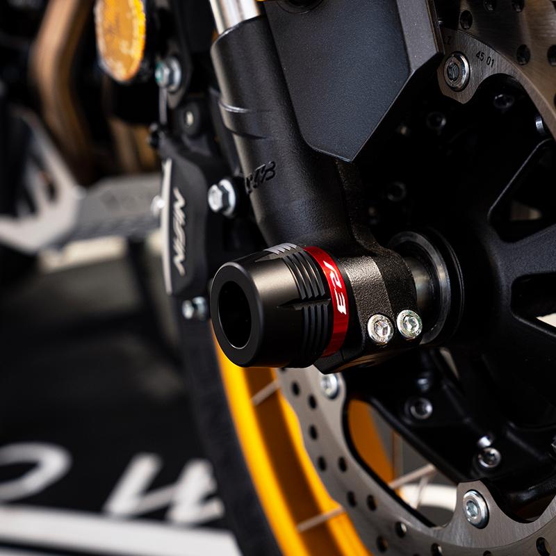 For Yamaha R3 YZF-R3 Yzfr3 2015-2022 2023 2024 2025 Motorcycle Accessories Front Rear Wheel Axle Fork Crash Slider Protector R3