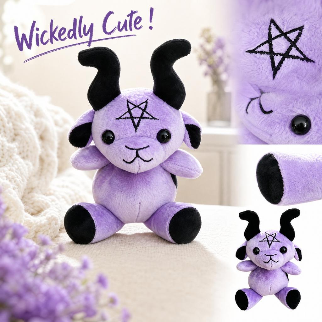 Soft Plush Stuffed Animal Toy - Cute Doll for Home Decor, Play and Birthday Gifts for Kids and Adults