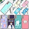 Funny Dentist Dentistry Phone Case For Samsung Galaxy S25 Ultra S9 S10 S20 FE S21 S22 S23 S24 Plus S24 Ultra Cover
