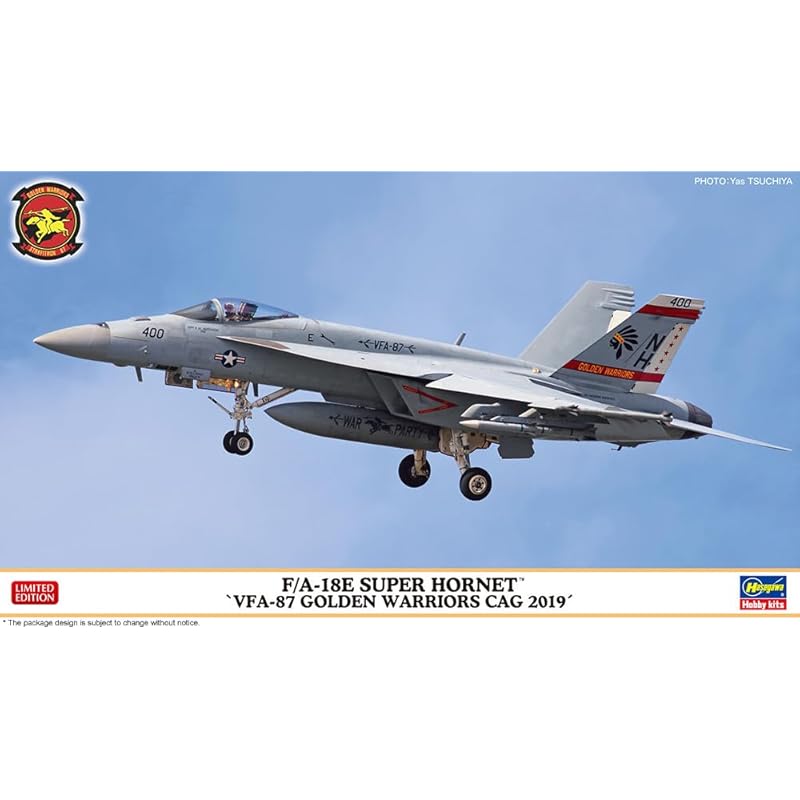 

Hasegawa 1/72 F/A-18E super hornet VFA-87 golden warriors CAG 2019 plastic model 02417