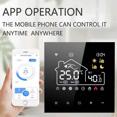 Tuya WiFi Indoor Central Air Conditioning Thermostat Floor Heating AllinOne Temperature Regulator
