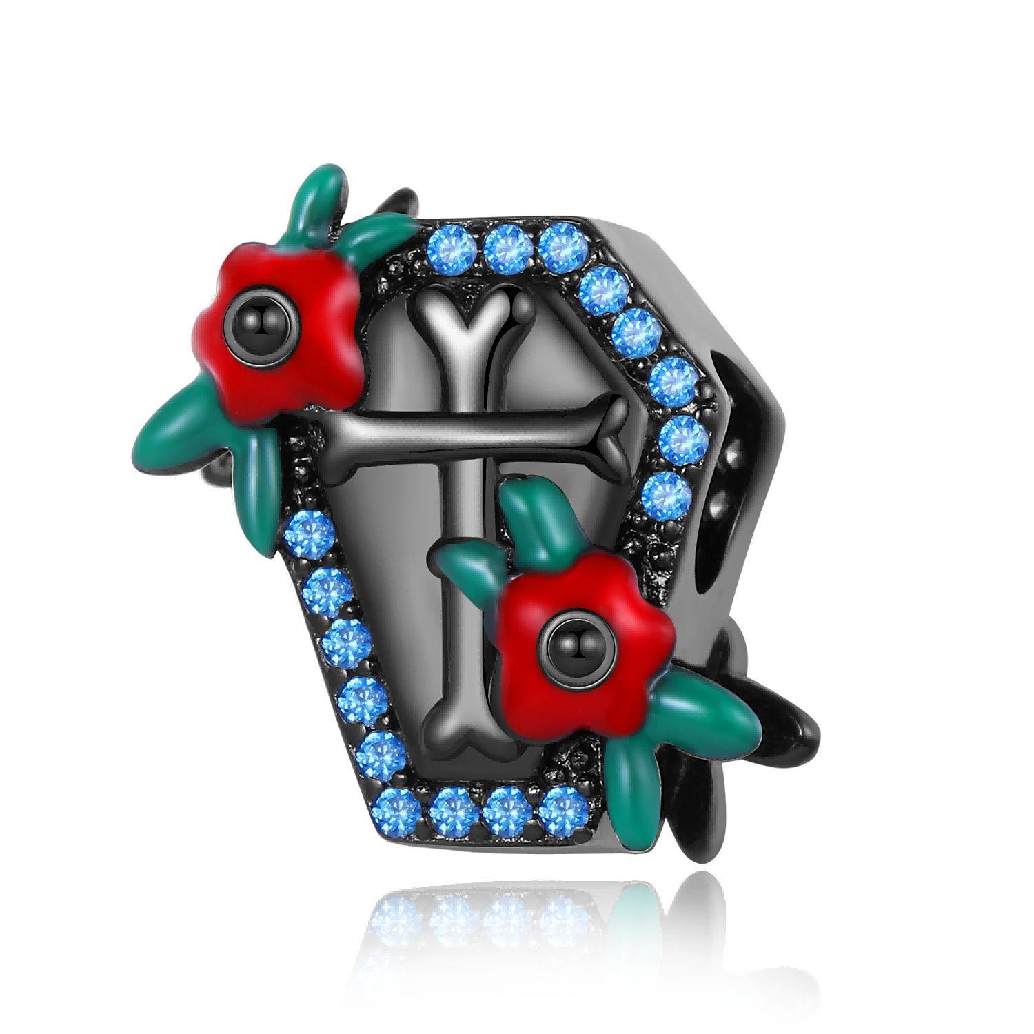 

Аутентичные ювелирные изделия из стерлингового серебра 925 пробы с розовыми подвесками, подходящие для браслета