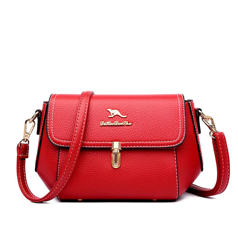 Women's PU leather crossbody bags luxurious bags for ladies shoulder bag top handle bag small casual bags