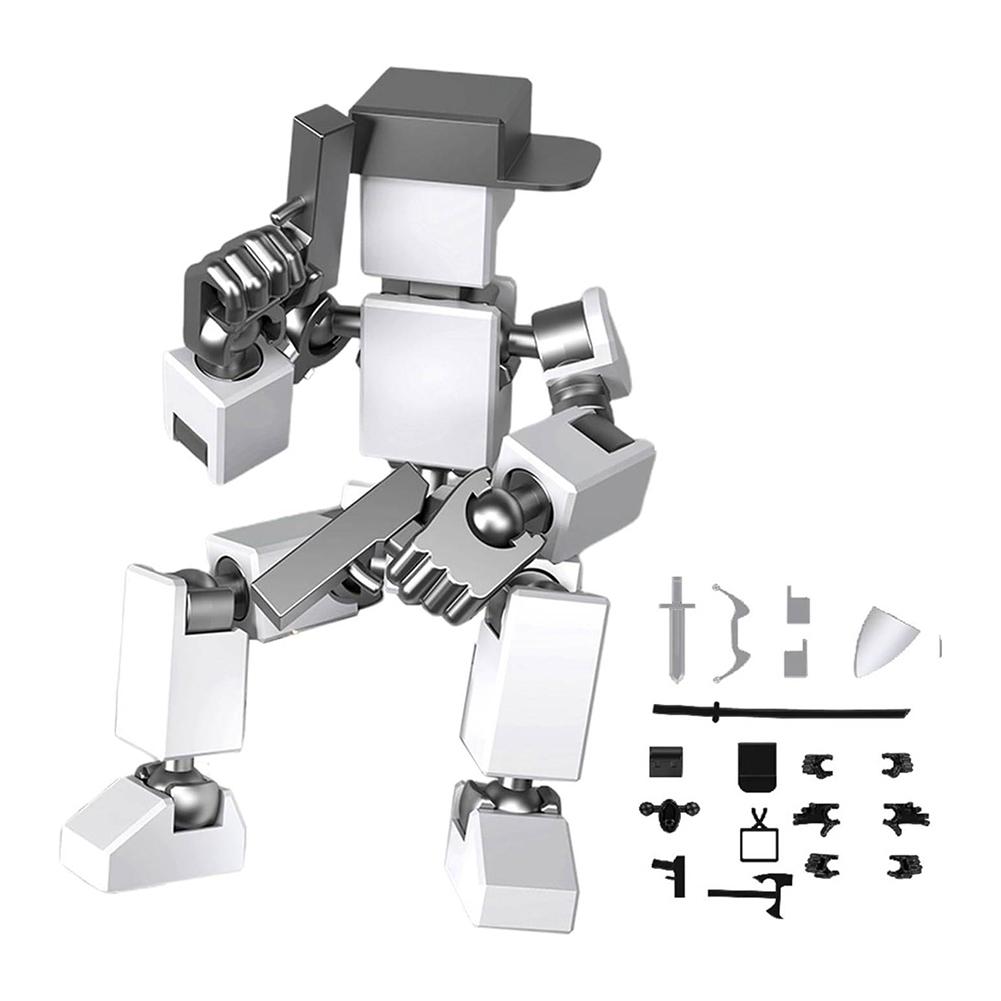 13 Mehrgelenkige Bewegliche Formwandler Roboter 3D Gedruckte Actionfiguren Bewegliche Roboter Spielzeug Vollkörper Mechanisches Schaufensterpuppen Dummy Spielzeug