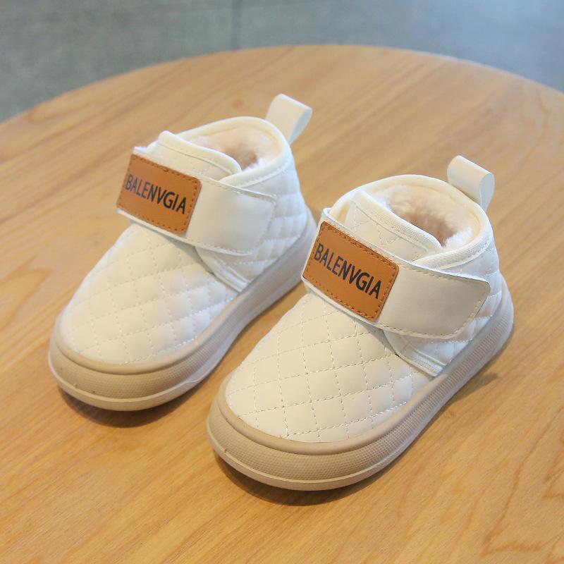 

Зимние ботинки Classmate, новые детские зимние ботинки, детская обувь для мальчиков и девочек, низкие ботинки, утолщенные, не пропускающие воду 32