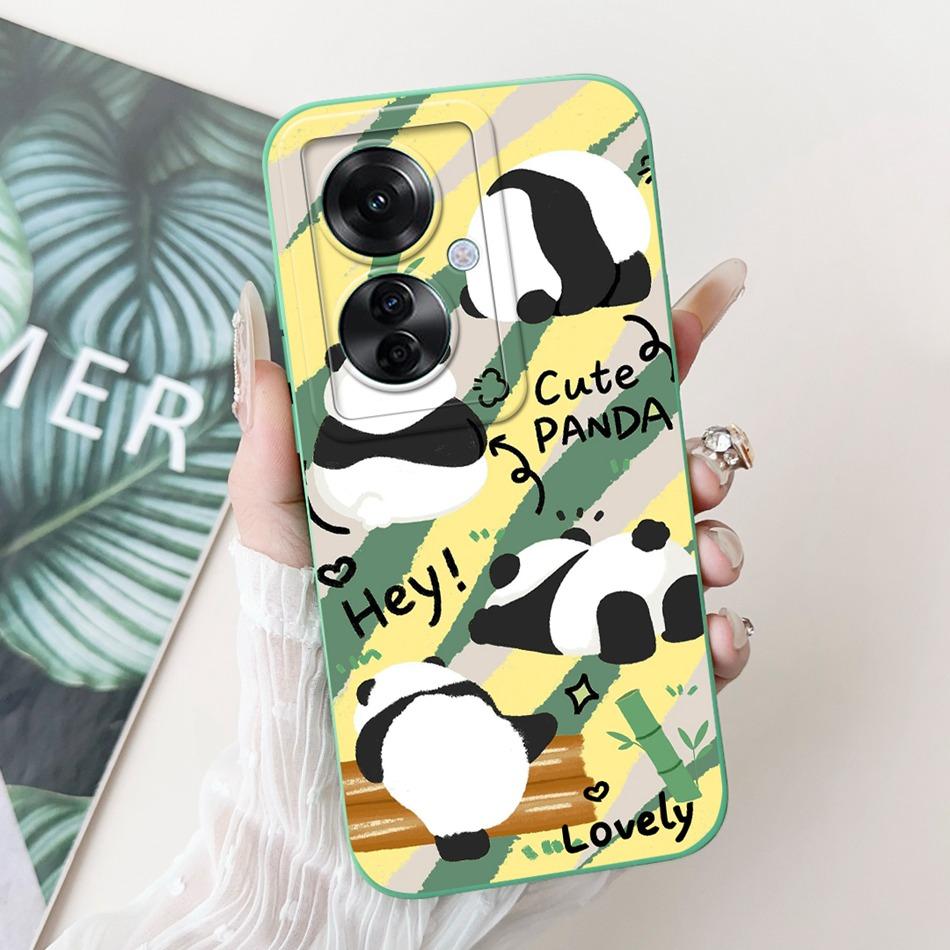 For OPPO Reno11 F 5G Case Reno 11F CPH2603 2024 Elegant Printing Camera Protective Shockproof Soft Silicone Phone Cases