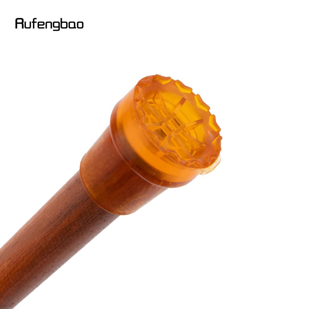 Brown Red Lion Wooden Fashion Stick Decorative Vampire Cospaly Party Wood Walking Cane Halloween Mace Wand Crosier 92cm