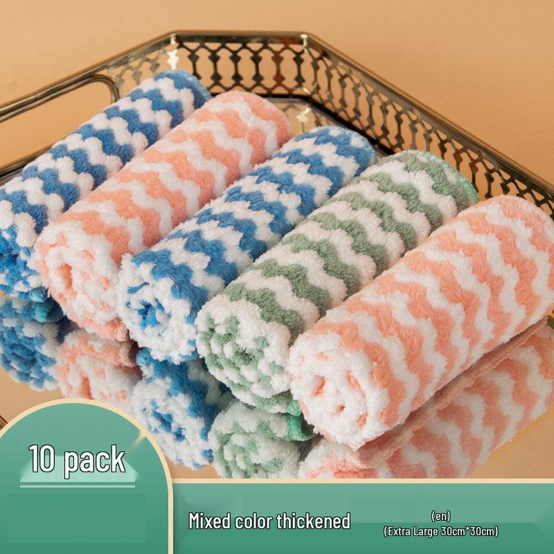 

TikTok Бестселлер: Набор из 10 нелипких масляных салфеток - безворсовые салфетки для уборки кухни