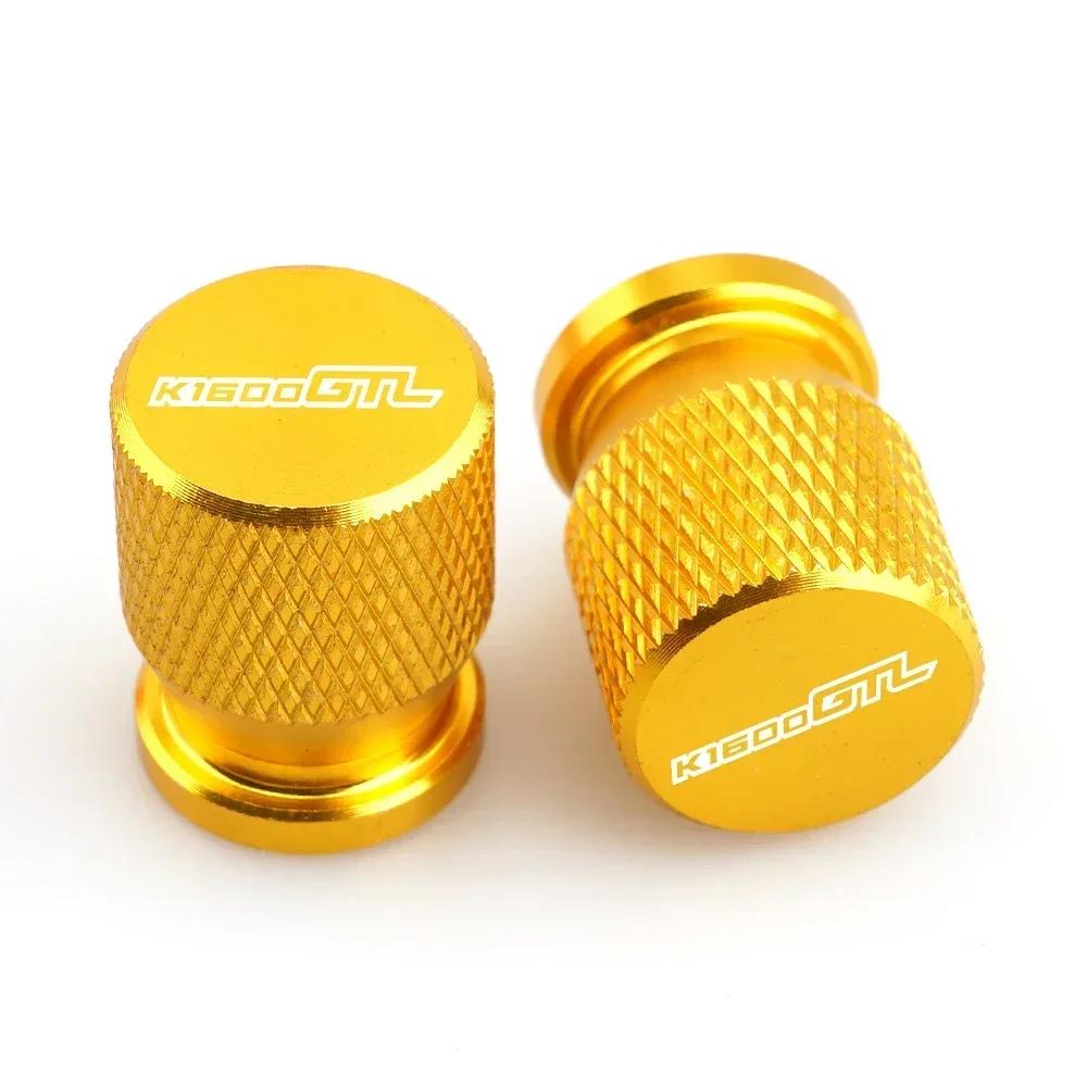 Motorcycle Accessories CNC Aluminum Wheel New Tyre Valve Cap Air Port Cover Cap For BMW K1600 K1600GT K1600GTL K1600B Universal