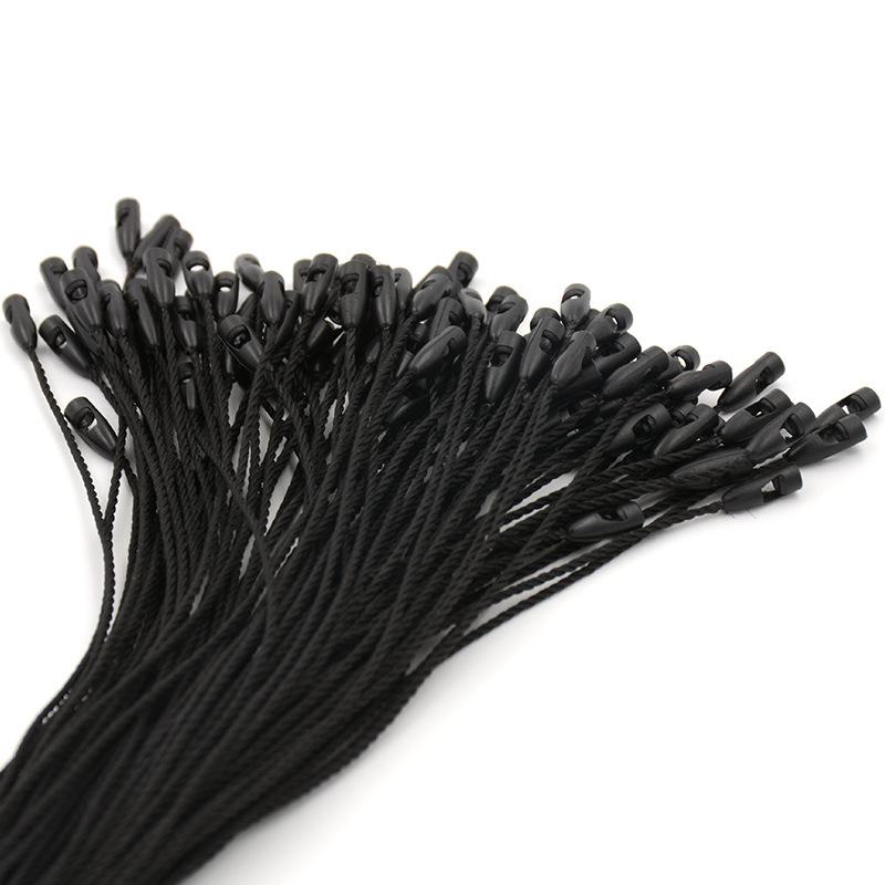 Square Tag Rope, Hanging Buckle, Color Hanging Rope, Hanging Line, Hand-Through Rope, Hanging Grain Lanyard, Clothing Label, Trademark Rope