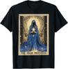 Okkultes Tarotkarten-Priesterin T-Shirt, Halloween T-Shirt, Unisex Tee