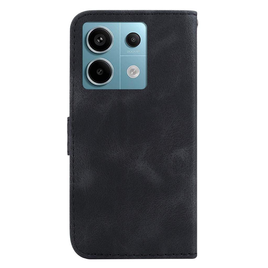 For Xiaomi Redmi Note 13 Pro 5G/Poco X6 5G Stand Card Slots Case 7-Shape Pattern PU Leather Phone Cover