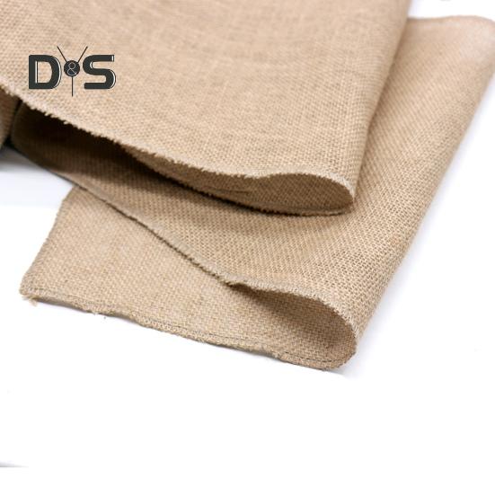 Party Tischläufer Jute Stoff Boho Stil Fleckabweisend Wohnkultur DIY Handwerk Wiederverwendbar Tischschutz Dekoration Prom Bankett Tischläufer für