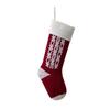 18"/46CM Christmas Stockings Hanging Ornaments Home Yarn Decorative Pendant Christmas Gift Bag Knitting Festival Candy Bag