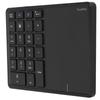 Wireless Numeric Keypad 2.4G 22 Keys   Lightweight Portable Type C ABS   Number Pad for Study Work