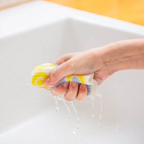 E.oct Eco Comfort House Sponge Wipes, Candy Yellow, Nordic Style