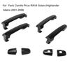 Durable 4 PCS(Front Rear Left Right)Outer Outside Exterior Door Handle