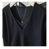 T-Shirt for Women Summer Plus Size Long Sleeve Top Round Neck Casual Stretch Loose-Fit T-Shirt