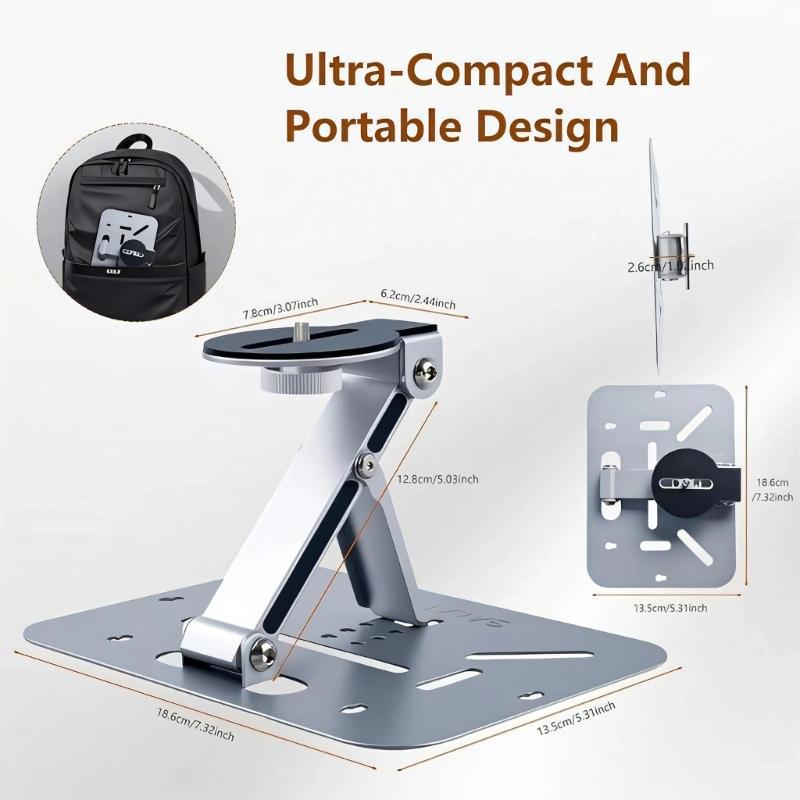 Heavy Duty Foldable Projector Stand 3 In 1 Easy Installation Foldable Desktop Mount For Wall Home Conference Room