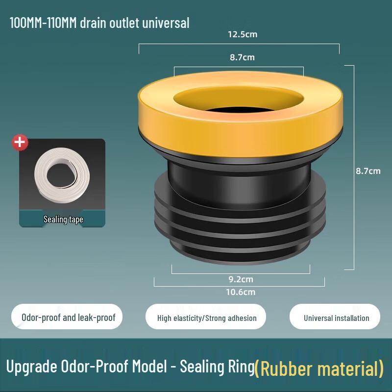 Toilet Flange Sealing Ring & Strip Kit
