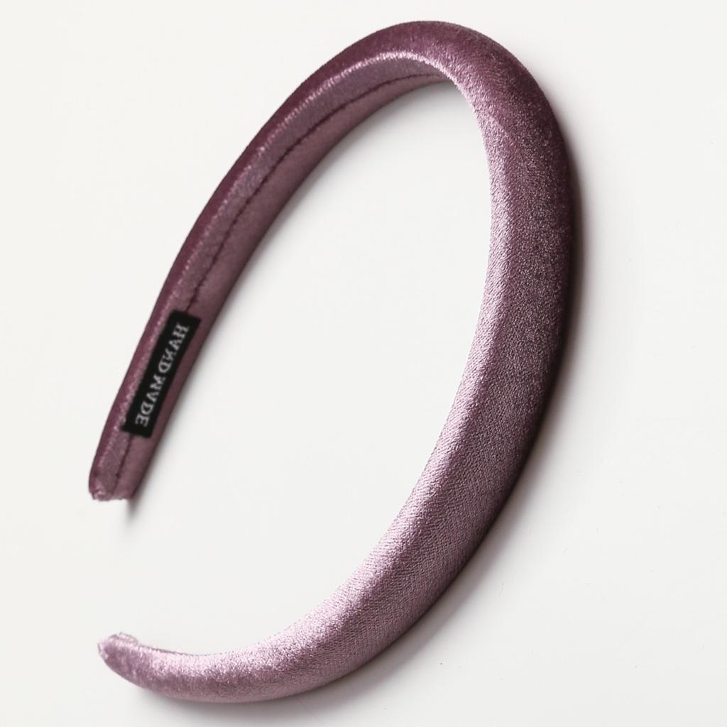 1.5cm Width High grade velvet Hair Bands headband retro slim edge hair clip new autumn outerwear style solid color Hair Hoops