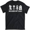 Inclusion Isn't Scary Halloween Sped Teacher Ghost Mummy T-Shirt, Tank Top, Long Sleeve Shirt, Sweatshirt, Hoodie Men Women Kids Made In Canada