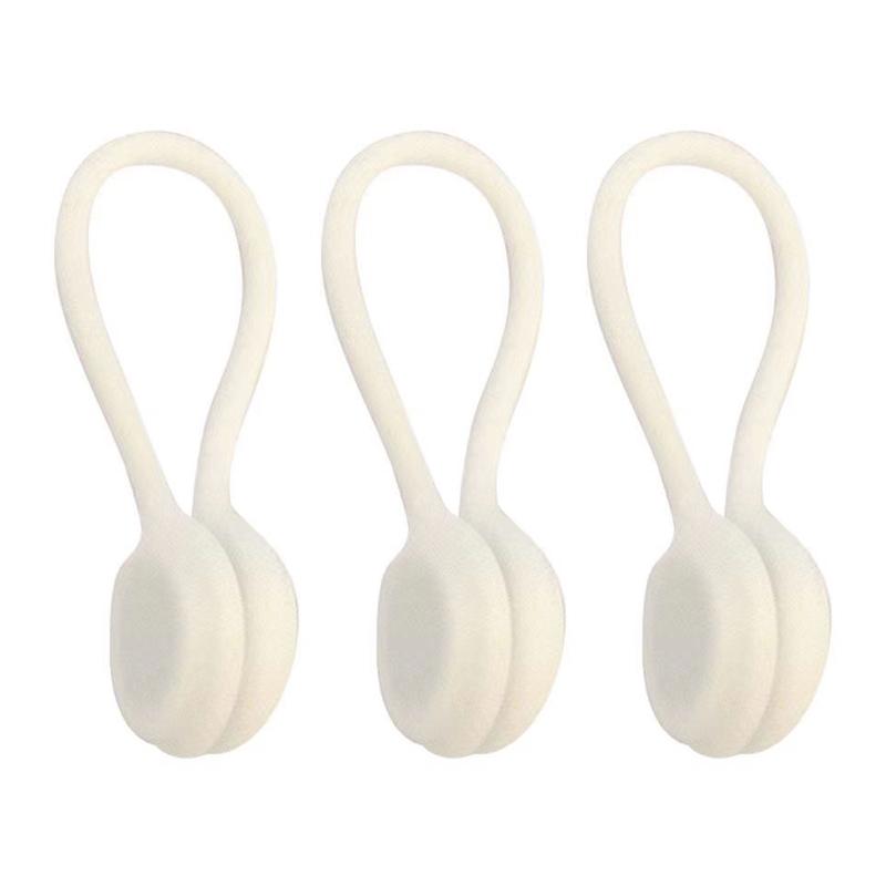 3Pcs/Pack Earphone Cord Winder Cable Holder Organizer Clips Multi Function Durable Magnet Headphones Winder Cables Drop Shipping