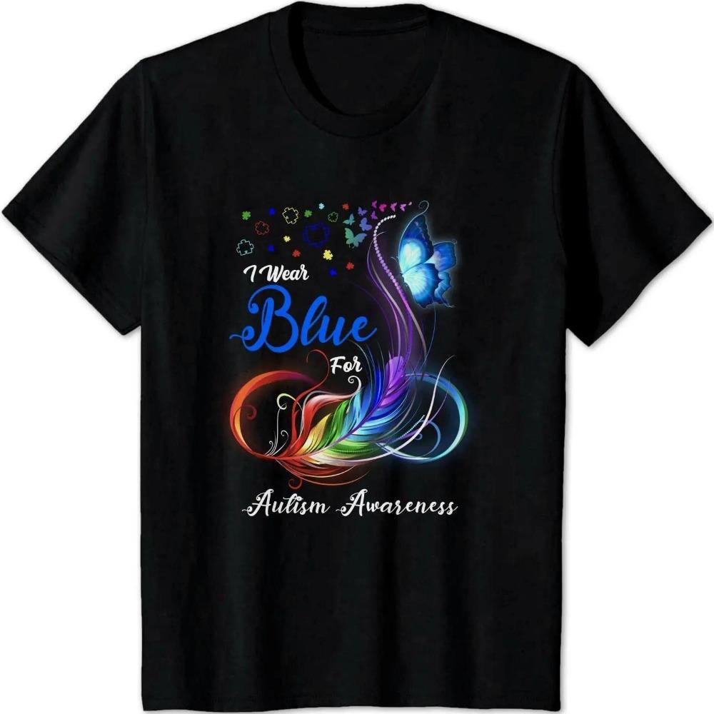 Autism Awareness Day 2022 Shirt You Never Walk Alone T-Shirt Dad Daddy and Son Funny Gift AUTISM Black T Shirts