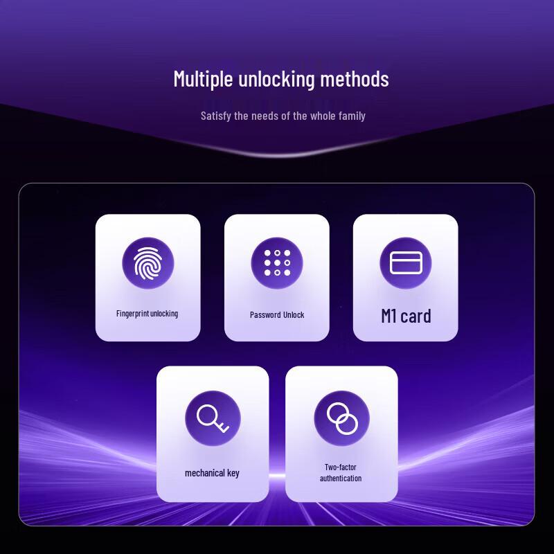 KAADAS V9 Smart Fingerprint Password Door Lock