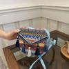 Love Shape Ethnic Style Crossbody Bags Tassel Bohemian Messenger Bag Fringe Shoulder Bag  Outdoor